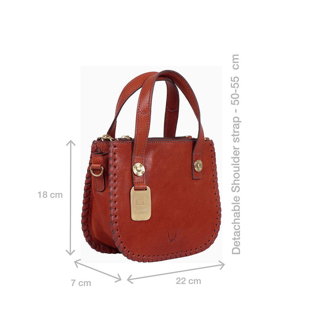 Buy Brown Affair 01 Satchel Online - Hidesign