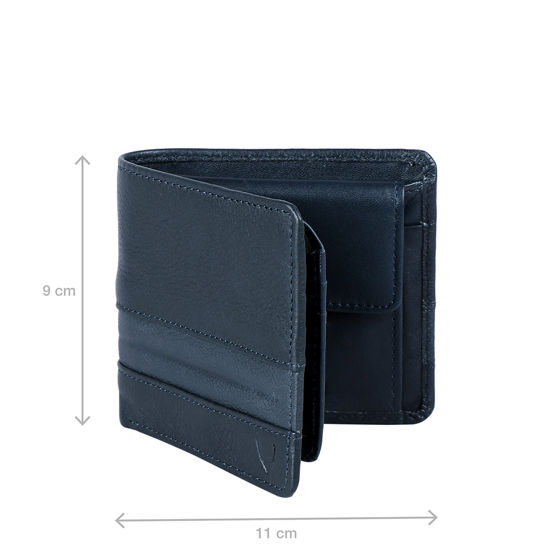 Hidesign Men Blue Genuine Leather Wallet