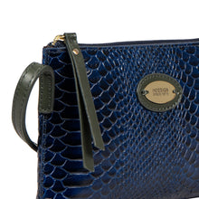 Load image into Gallery viewer, Ee Teresa 03 Blue Leather Sling Bag