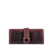 Load image into Gallery viewer, Ee Frieda W1 Violet Leather Bi-Fold Wallet
