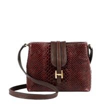 Load image into Gallery viewer, Ee Silvia 03 Red Leather Sling Bag