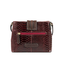 Load image into Gallery viewer, Ee Silvia 03 Red Leather Sling Bag