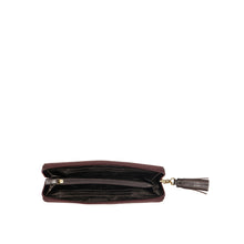 Load image into Gallery viewer, Ee Morocco W1 Marsala Leather Zip Around Wallet