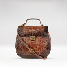 Load image into Gallery viewer, Fling 02 Tan Leather Satchel