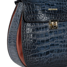 Load image into Gallery viewer, Fling 02 Blue Leather Satchel