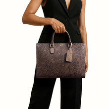 Load image into Gallery viewer, Kester Brown Leather Laptop Bag