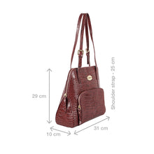 Load image into Gallery viewer, 109 01 Red Leather Tote Bag