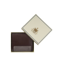 Load image into Gallery viewer, 253-L015 Brown Leather Bi-Fold Wallet
