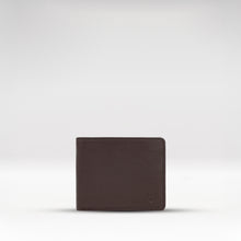 Load image into Gallery viewer, 17 Brown Leather Bi-Fold Wallet