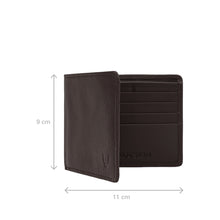 Load image into Gallery viewer, 17 Brown Leather Bi-Fold Wallet