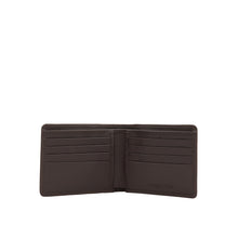 Load image into Gallery viewer, 17 Brown Leather Bi-Fold Wallet