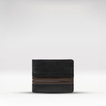 Load image into Gallery viewer, 286-010F Black Leather Bi-Fold Wallet
