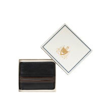 Load image into Gallery viewer, 286-010F Black Leather Bi-Fold Wallet