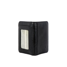Load image into Gallery viewer, 294-Idch Black Leather Card Holder