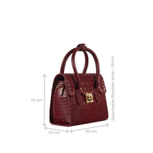 Load image into Gallery viewer, Punk 01 Marsala Leather Satchel