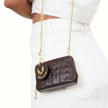 Load image into Gallery viewer, Punk W2 Brown Leather Micro Bag