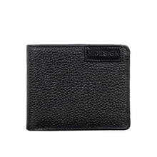 Load image into Gallery viewer, Ee Uranus W4 Black Leather Bi-Fold Wallet