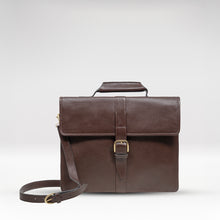 Load image into Gallery viewer, Ee Bennett 1 Brown Leather Briefcase
