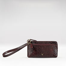 Load image into Gallery viewer, Ee Paola W1 Marsala Leather Clutch Wallet