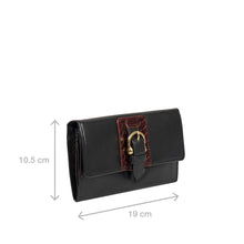 Load image into Gallery viewer, Ee Shanghai W1 Black Leather Clutch Wallet
