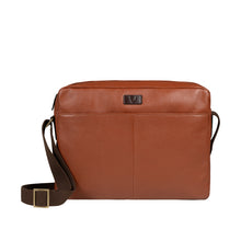 Load image into Gallery viewer, Ee Zidane 01 Tan Leather Crossbody