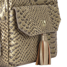 Load image into Gallery viewer, Ee Ellie Silver Leather Mini Bag