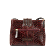 Load image into Gallery viewer, Ee Silvia 03 Red Leather Sling Bag
