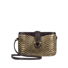 Load image into Gallery viewer, Ee Frieda W3 Silver Leather Sling Wallet