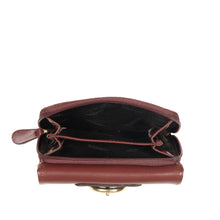 Load image into Gallery viewer, Ee Shanghai W3 Marsala Leather Trifold Wallet