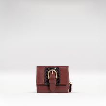 Load image into Gallery viewer, Ee Shanghai W3 Marsala Leather Trifold Wallet