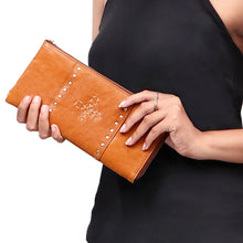 Load image into Gallery viewer, WILD ROSE W3 L-ZIP AROUND