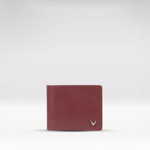 Load image into Gallery viewer, Ee Myw-01A Red Leather Bi-Fold Wallet