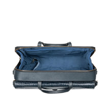 Load image into Gallery viewer, 3 Musketeers 02 Blue Leather Briefcase