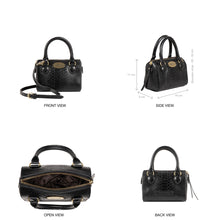 Load image into Gallery viewer, Ee Suzie Black Leather Micro Bag