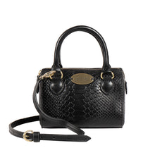 Load image into Gallery viewer, Ee Suzie Black Leather Micro Bag