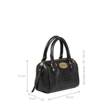 Load image into Gallery viewer, Ee Suzie Black Leather Micro Bag