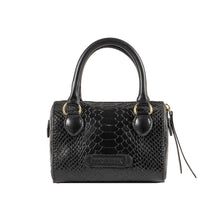 Load image into Gallery viewer, Ee Suzie Black Leather Micro Bag