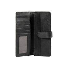 Load image into Gallery viewer, Ee Atria W1-M Grey Leather Bi-Fold Wallet
