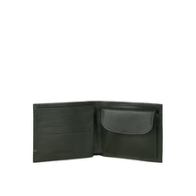 Load image into Gallery viewer, Enzo W4 Green Leather Bi-Fold Wallet
