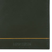 Load image into Gallery viewer, Enzo W4 Green Leather Bi-Fold Wallet