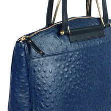 Load image into Gallery viewer, Greta 01 Blue Leather Shoulder Bag