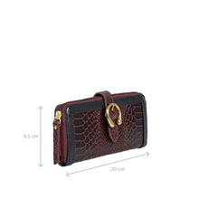 Load image into Gallery viewer, Bogota W1 Red Leather Zip Around Wallet