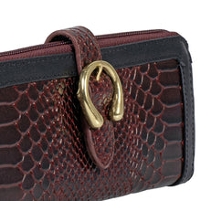 Load image into Gallery viewer, Bogota W1 Red Leather Zip Around Wallet