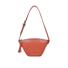 Load image into Gallery viewer, Cordoba 06 Orange Leather Shoulder Bag
