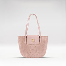 Load image into Gallery viewer, Peru 03 Pink Leather Tote Bag