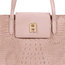 Load image into Gallery viewer, Peru 03 Pink Leather Tote Bag
