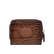 Load image into Gallery viewer, Valencia W1 Tan Leather Zip Around Wallet