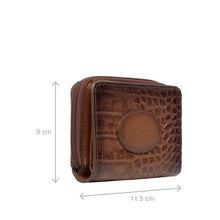Load image into Gallery viewer, Valencia W1 Tan Leather Zip Around Wallet