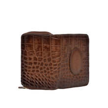 Load image into Gallery viewer, Valencia W1 Tan Leather Zip Around Wallet