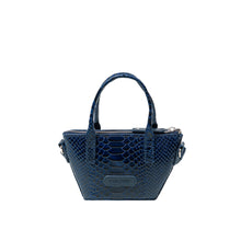 Load image into Gallery viewer, Rosario 01 Blue Leather Crossbody